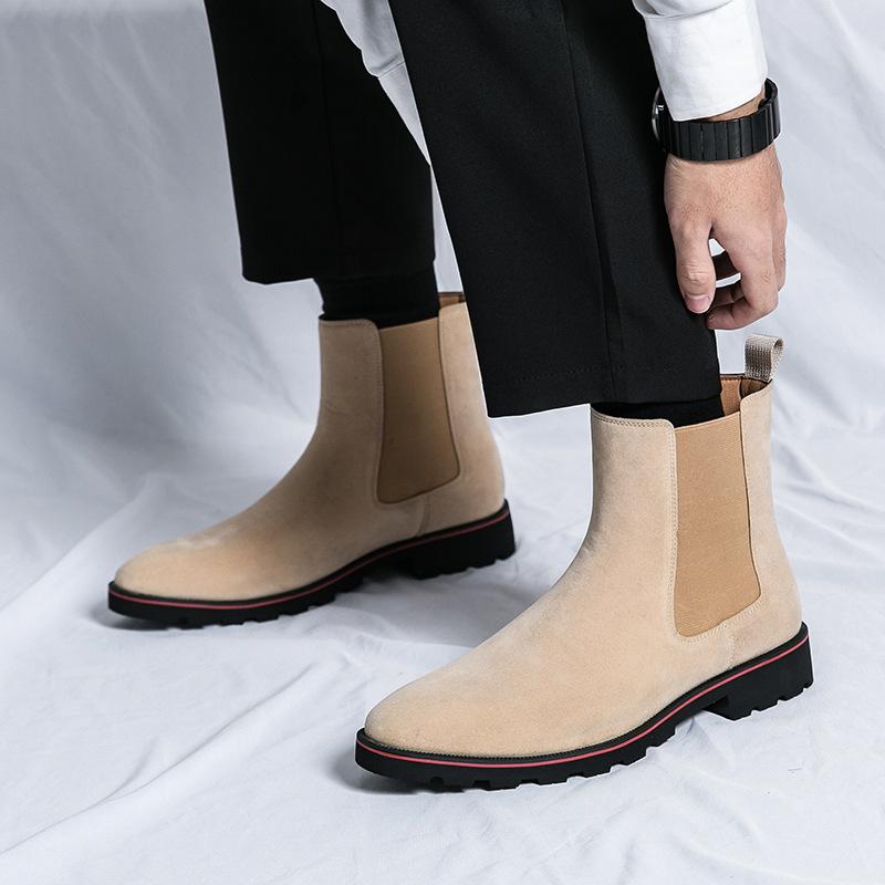 Men s shoes 46 large size new Chelsea boots fashion retro trend leather boots foreign trade men s leather shoes can be 38
Men s shoes 46 large size new Chelsea boots fashion retro trend leather boots foreign trade men s leather shoes can be 38