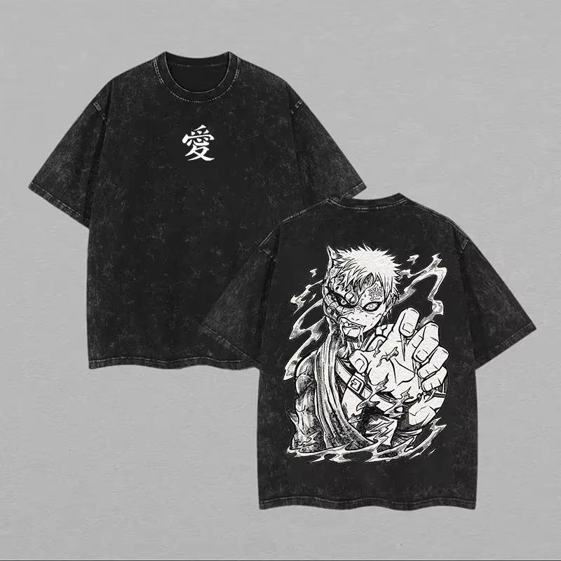 Gaara T Shirt Naruto Men Acid Wash Back Print Shukaku Anime Graphic Cotton Streetwear Kazekage Love Kanji Vintage Casual Tee L
Gaara T Shirt Naruto Men Acid Wash Back Print Shukaku Anime Graphic Cotton Streetwear Kazekage Love Kanji Vintage Casual Tee L