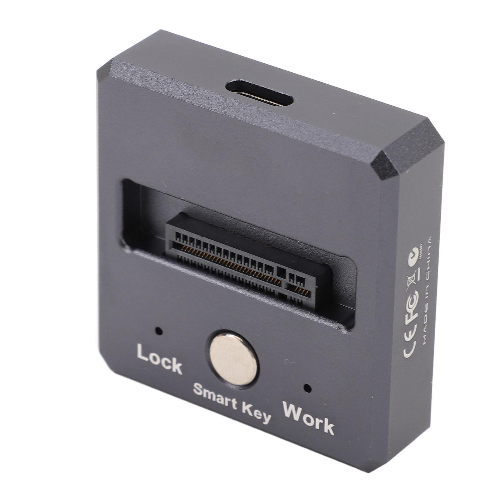 M.2 NVME SSD-адаптер для корпуса USB3.2 Gen2 10 Гбит/с, внешний адаптер для твердотельного накопителя из алюминиевого сплава
M.2 NVME SSD-адаптер для корпуса USB3.2 Gen2 10 Гбит/с, внешний адаптер для твердотельного накопителя из алюминиевого сплава