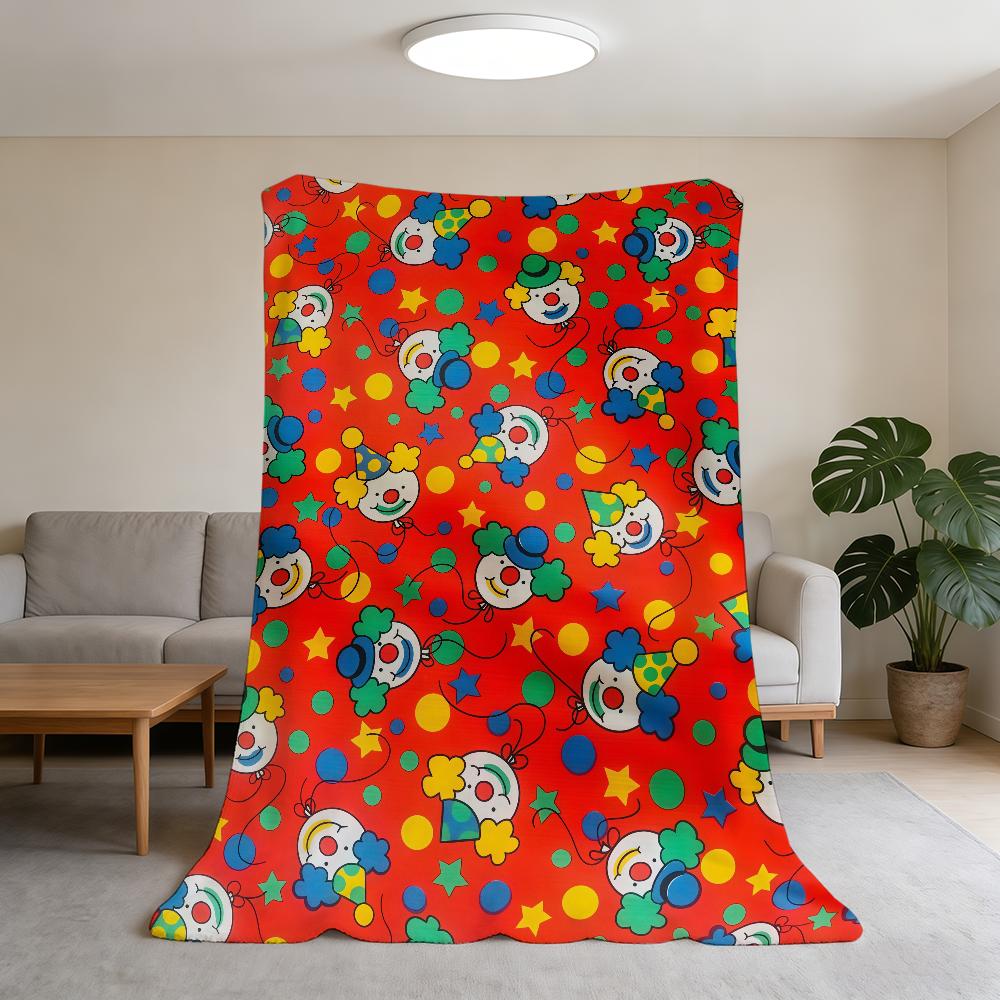 Cool Art Clowncore Blanket Super Warm Comfortable Plush Throw Blanket Child Home Sofa Bedroom Gift 75x90cm
Cool Art Clowncore Blanket Super Warm Comfortable Plush Throw Blanket Child Home Sofa Bedroom Gift 75x90cm