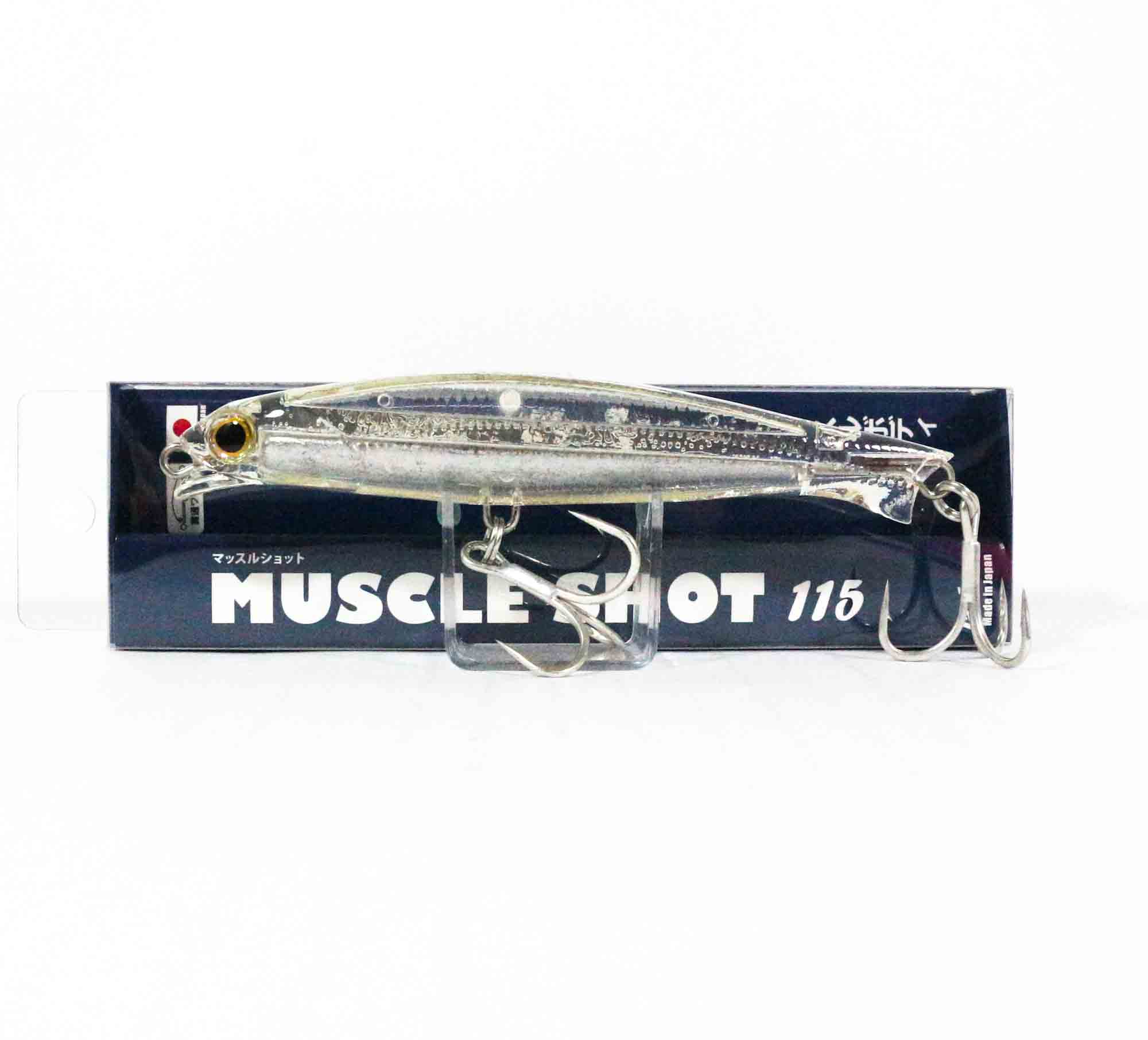 Тонущая приманка-карандаш Jackson Muscle Shot Magnum 115 CLR (1939)