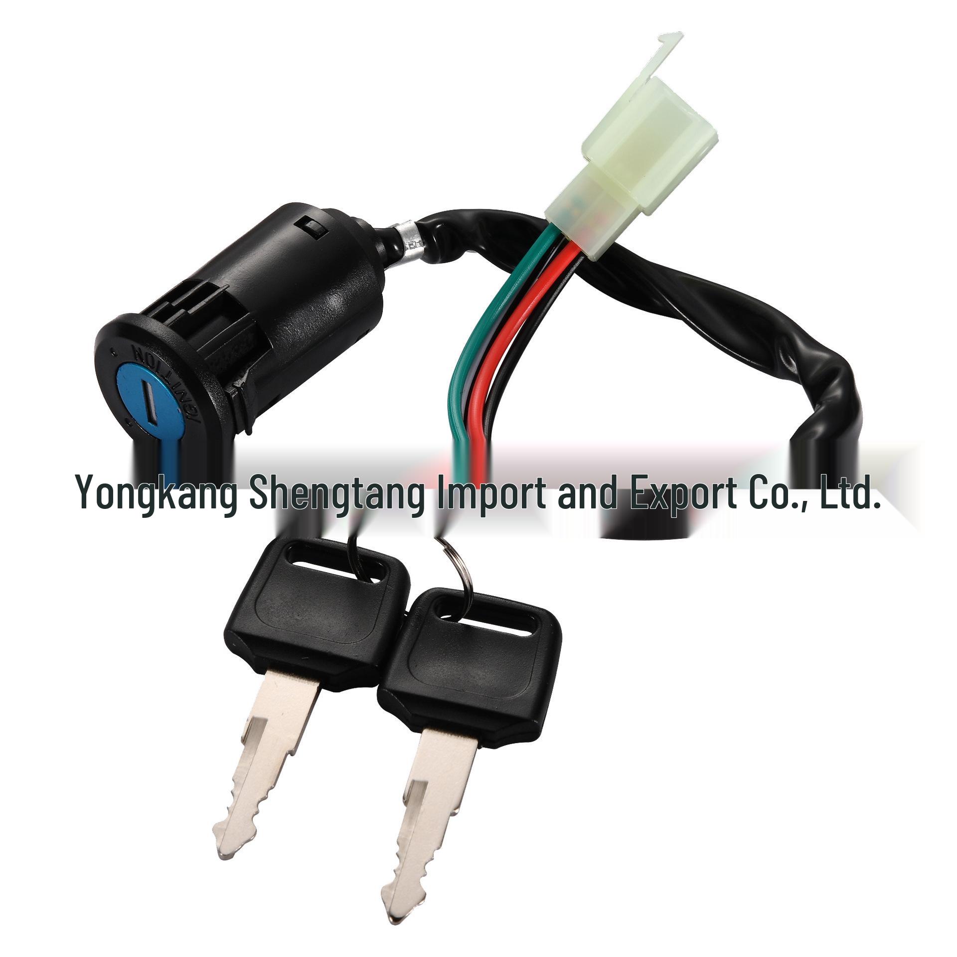 4-Pin Ignition Key Switch for 50cc-125cc ATV, Off-road & Pocket Bikes H054-025
4-Pin Ignition Key Switch for 50cc-125cc ATV, Off-road & Pocket Bikes H054-025