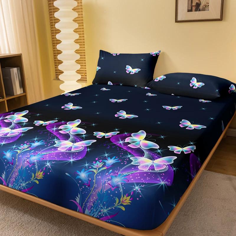 1 Piece Of Butterfly Psychedelic Patterned Frosted Bedsheet, Bedroom Printed Bedspread, Bedding (Excluding Pillowcases) 71x132cm
1 Piece Of Butterfly Psychedelic Patterned Frosted Bedsheet, Bedroom Printed Bedspread, Bedding (Excluding Pillowcases) 71x132cm