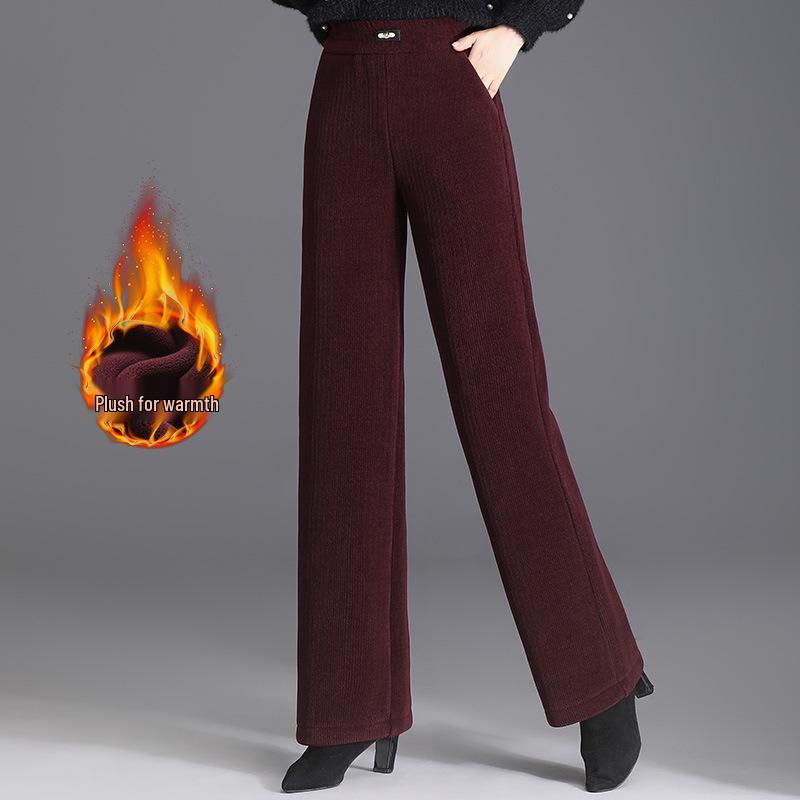 Women s High Waist Winter Velvet Warm Straight-Leg Pants XXXL (120-134 jin)
Women s High Waist Winter Velvet Warm Straight-Leg Pants XXXL (120-134 jin)
