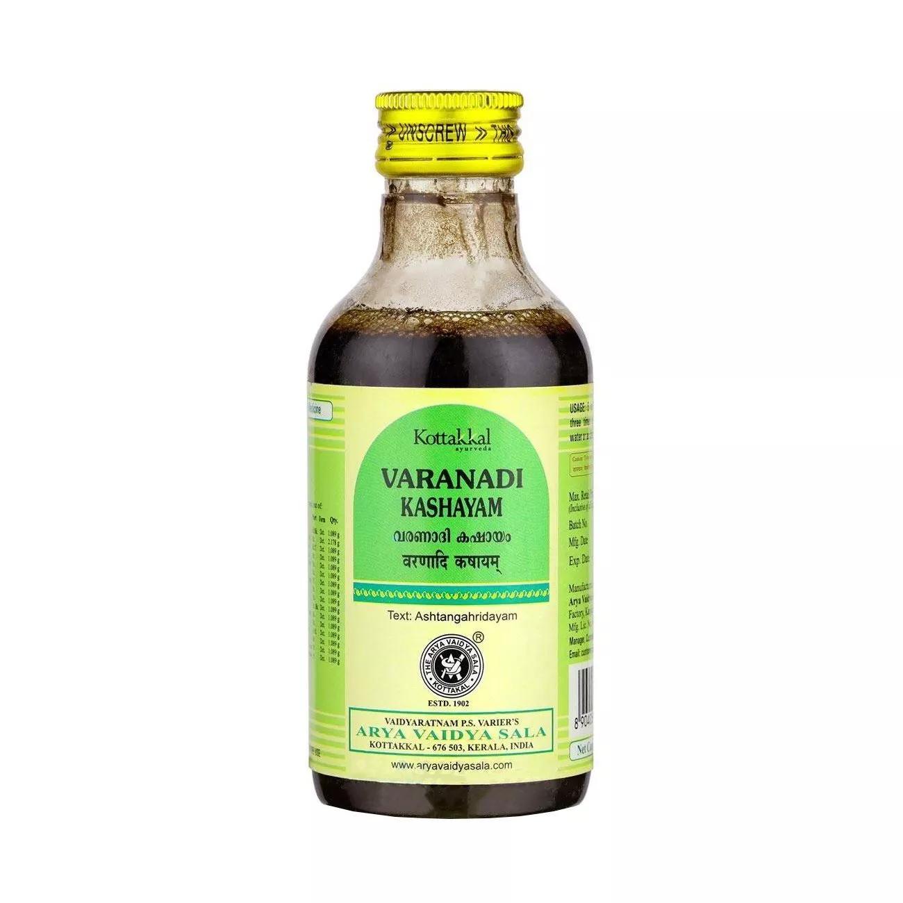 Варанаді Кашаям (200 мл), Varanadi Kashayam, Kottakkal Ayurveda
Варанаді Кашаям (200 мл), Varanadi Kashayam, Kottakkal Ayurveda