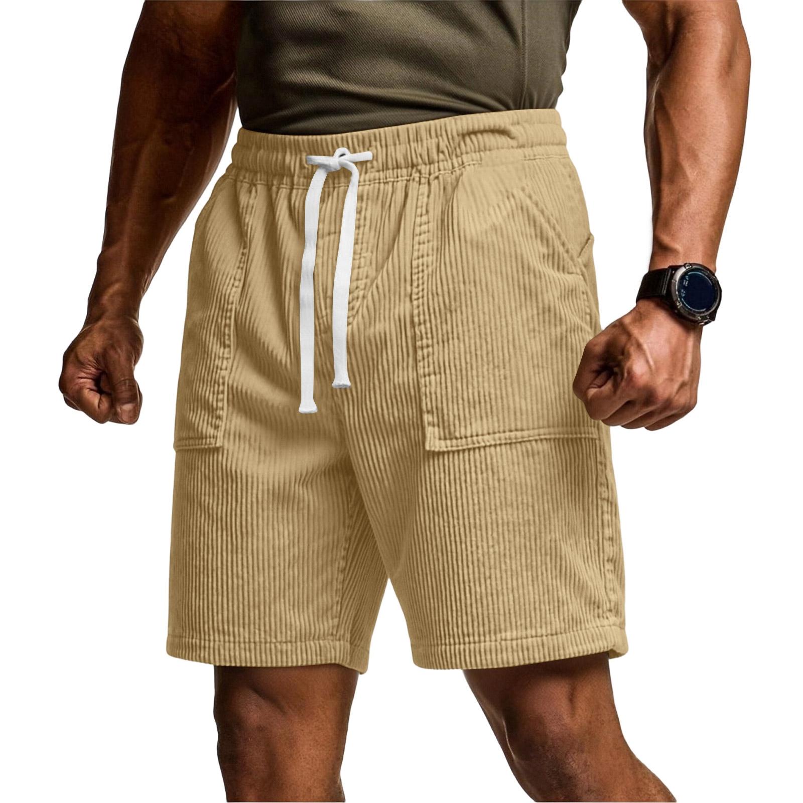 Men Drawstring Waist Corduroy Shorts with Large Front Pockets Relaxed Fit Breathable Fabric Casual Style for Everyday Wear L хаки
Men Drawstring Waist Corduroy Shorts with Large Front Pockets Relaxed Fit Breathable Fabric Casual Style for Everyday Wear L хаки