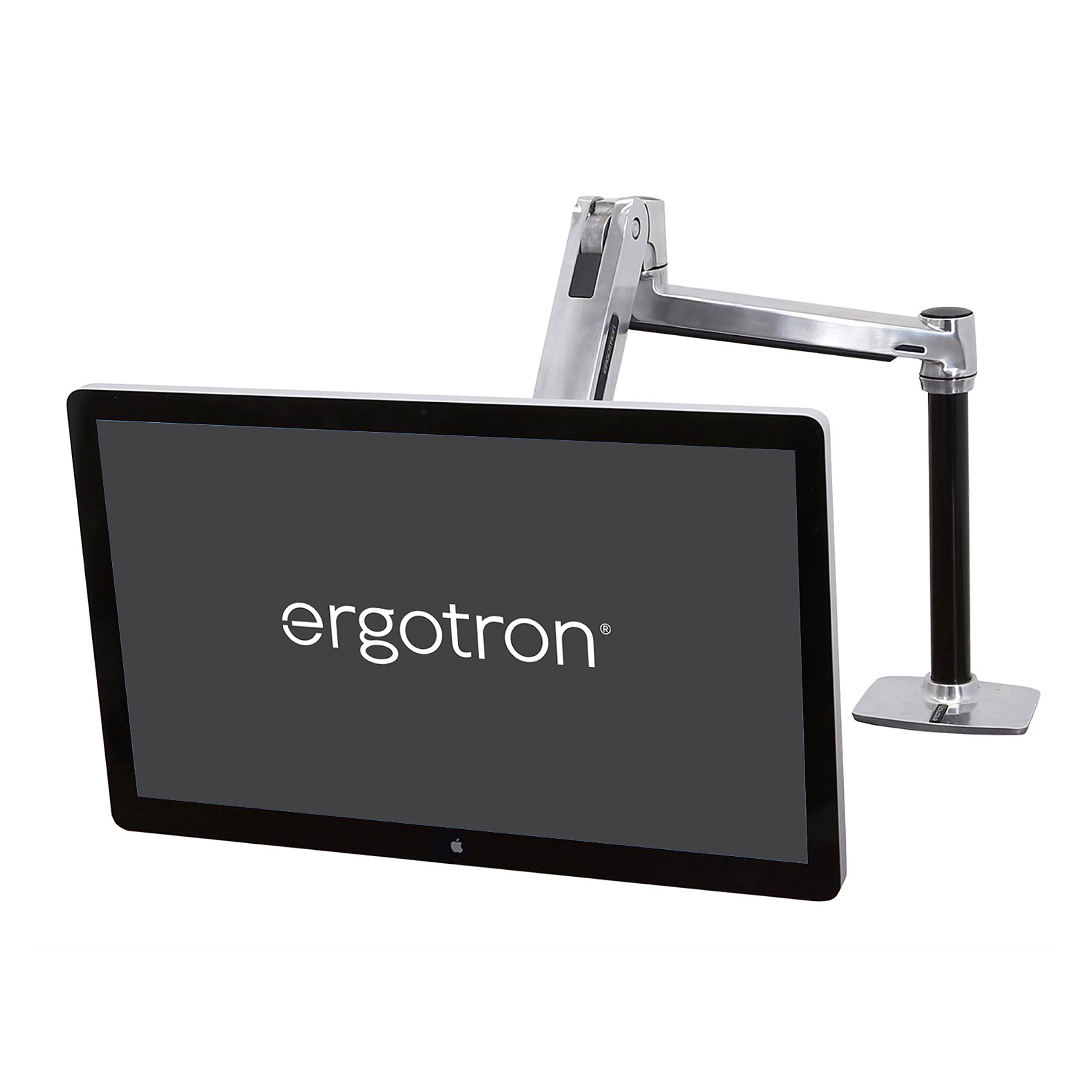 Ergotron LX HD Desk Monitor Arm Aluminum Up to 49 inches Compatible with VESA Standards Sitting/Standing (6.4~13.6kg) 45-384-026
Ergotron LX HD Desk Monitor Arm Aluminum Up to 49 inches Compatible with VESA Standards Sitting/Standing (6.4~13.6kg) 45-384-026