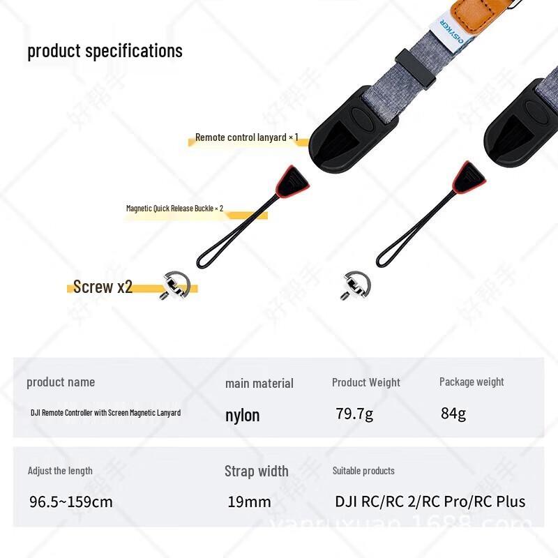 Магнітний ремінець для пульта дистанційного керування дроном DJI RC Pro/T40
Магнітний ремінець для пульта дистанційного керування дроном DJI RC Pro/T40