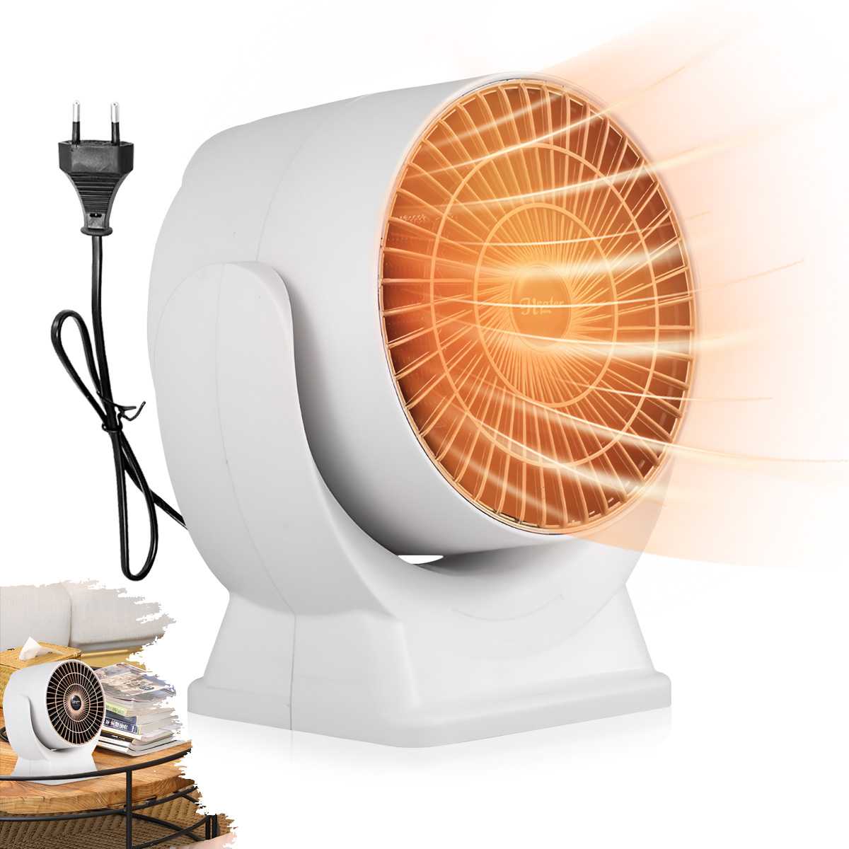 European Standard Plug Heater, Electric Heater, Household Electric Heater, Small Sun Office Energy-saving Heater слонова кістка
European Standard Plug Heater, Electric Heater, Household Electric Heater, Small Sun Office Energy-saving Heater слонова кістка