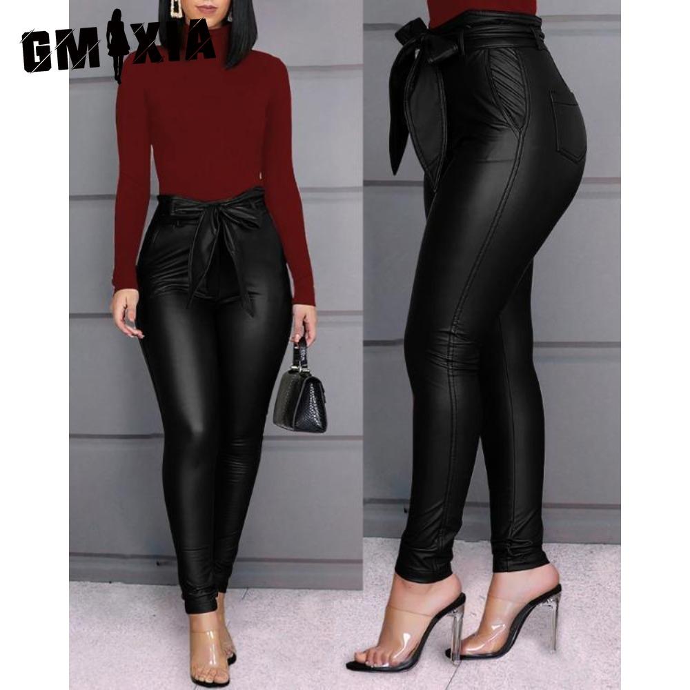 GMXIA Женские брюки из искусственной кожи с высокой талией, узкие леггинсы-джеггинсы, облегающие брюки с поясом XXXL чёрный
GMXIA Женские брюки из искусственной кожи с высокой талией, узкие леггинсы-джеггинсы, облегающие брюки с поясом XXXL чёрный