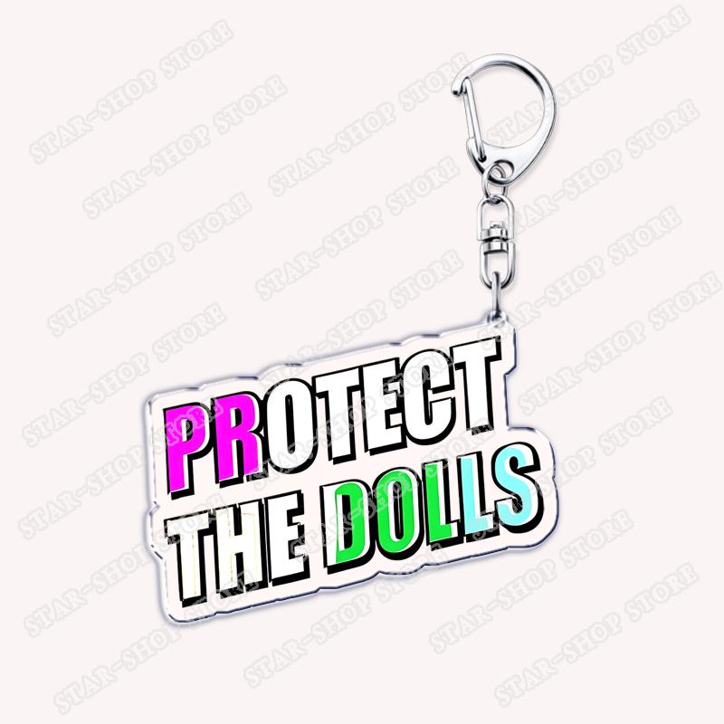 Hot Protect The Dolls Trans Rights Keychains for Women Accessories Bag Human Rights Lgbtqia Key Chain Keyrings Jewelry Fans Gift
Hot Protect The Dolls Trans Rights Keychains for Women Accessories Bag Human Rights Lgbtqia Key Chain Keyrings Jewelry Fans Gift