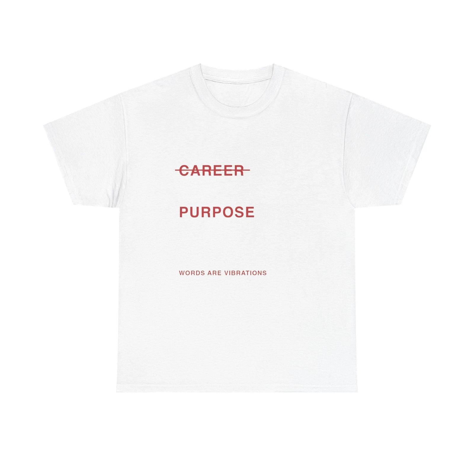 Career Vs Purpose On Earth Graphic T Shirt Unisex Heavy Cotton Tee Gift Vintage XL
Career Vs Purpose On Earth Graphic T Shirt Unisex Heavy Cotton Tee Gift Vintage XL