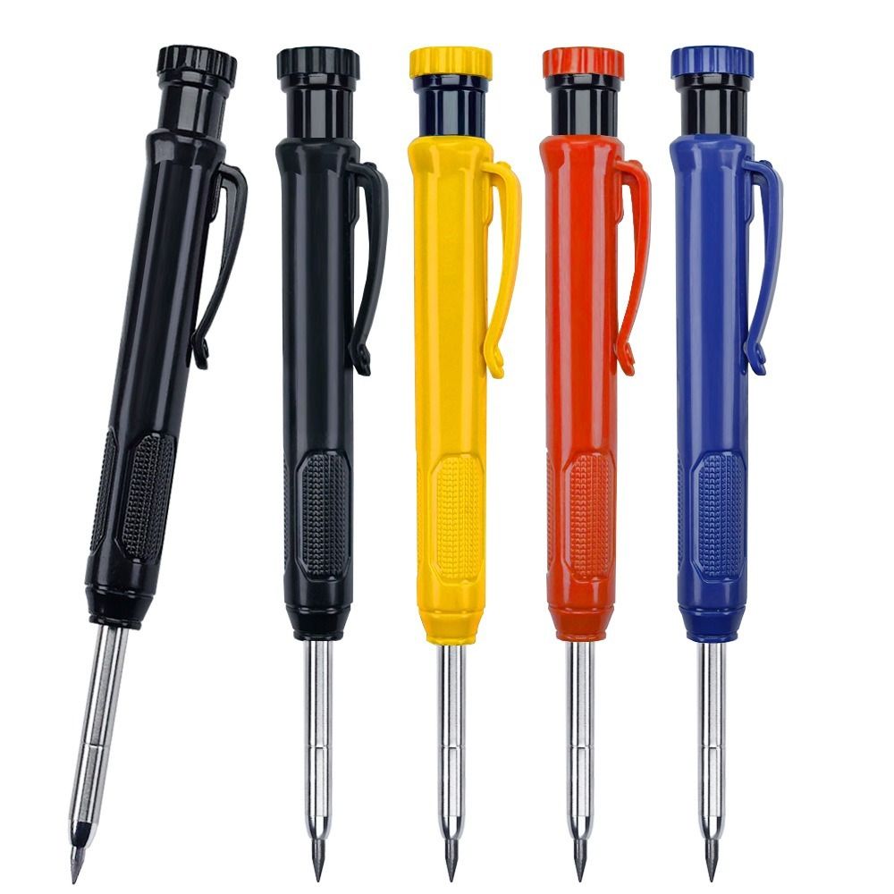 Deep Hole Marking Mechanical Pencil Built-in Sharpener Solid Carpenter Pencil Carpentry синій
Deep Hole Marking Mechanical Pencil Built-in Sharpener Solid Carpenter Pencil Carpentry синій