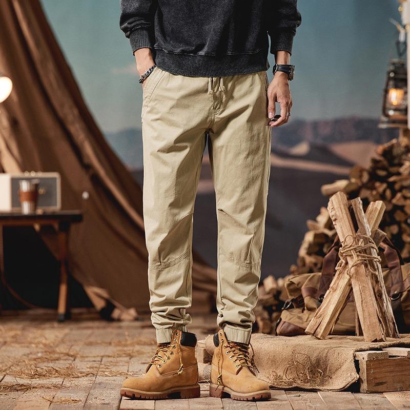 Overalls casual loose men s trousers summer new trendy brand men s high-end pants retro leggings 38 хакі
Overalls casual loose men s trousers summer new trendy brand men s high-end pants retro leggings 38 хакі