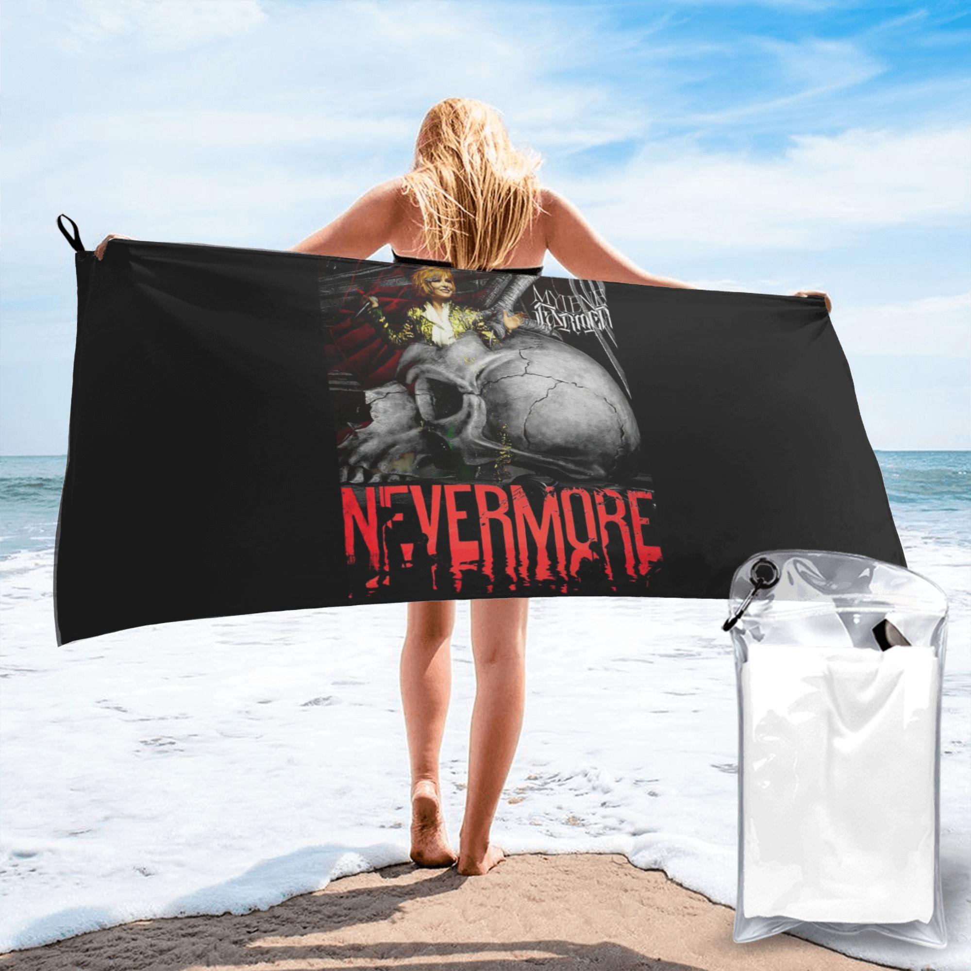 Nevermore skeleton Mylene Farmer Beach Towel Soft Microfiber Quick Dry Absorbent Quick Towels For Swimming W30*H60(CM)
Nevermore skeleton Mylene Farmer Beach Towel Soft Microfiber Quick Dry Absorbent Quick Towels For Swimming W30*H60(CM)