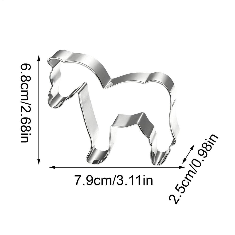 stainless steel Cookie Molds Reusable Baking Supplies 2026 Year of the Horse Baking Molds for Pie Dessert Fondant Cake Chocolate
stainless steel Cookie Molds Reusable Baking Supplies 2026 Year of the Horse Baking Molds for Pie Dessert Fondant Cake Chocolate