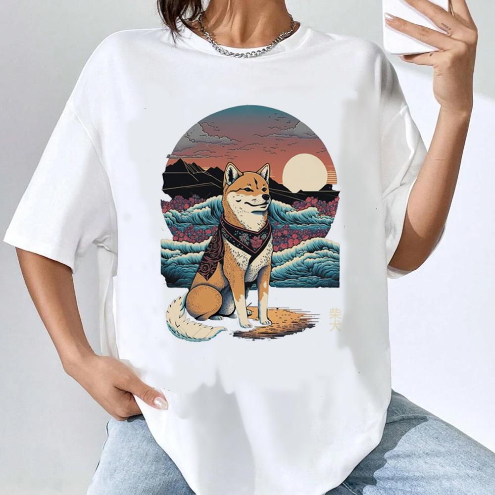 Shiba Inu tshirt girl Graphic Breathable 80s Digital Psychedelic Punk tshirt Retro University Gothic Pastel harajuku Comfortable S
Shiba Inu tshirt girl Graphic Breathable 80s Digital Psychedelic Punk tshirt Retro University Gothic Pastel harajuku Comfortable S