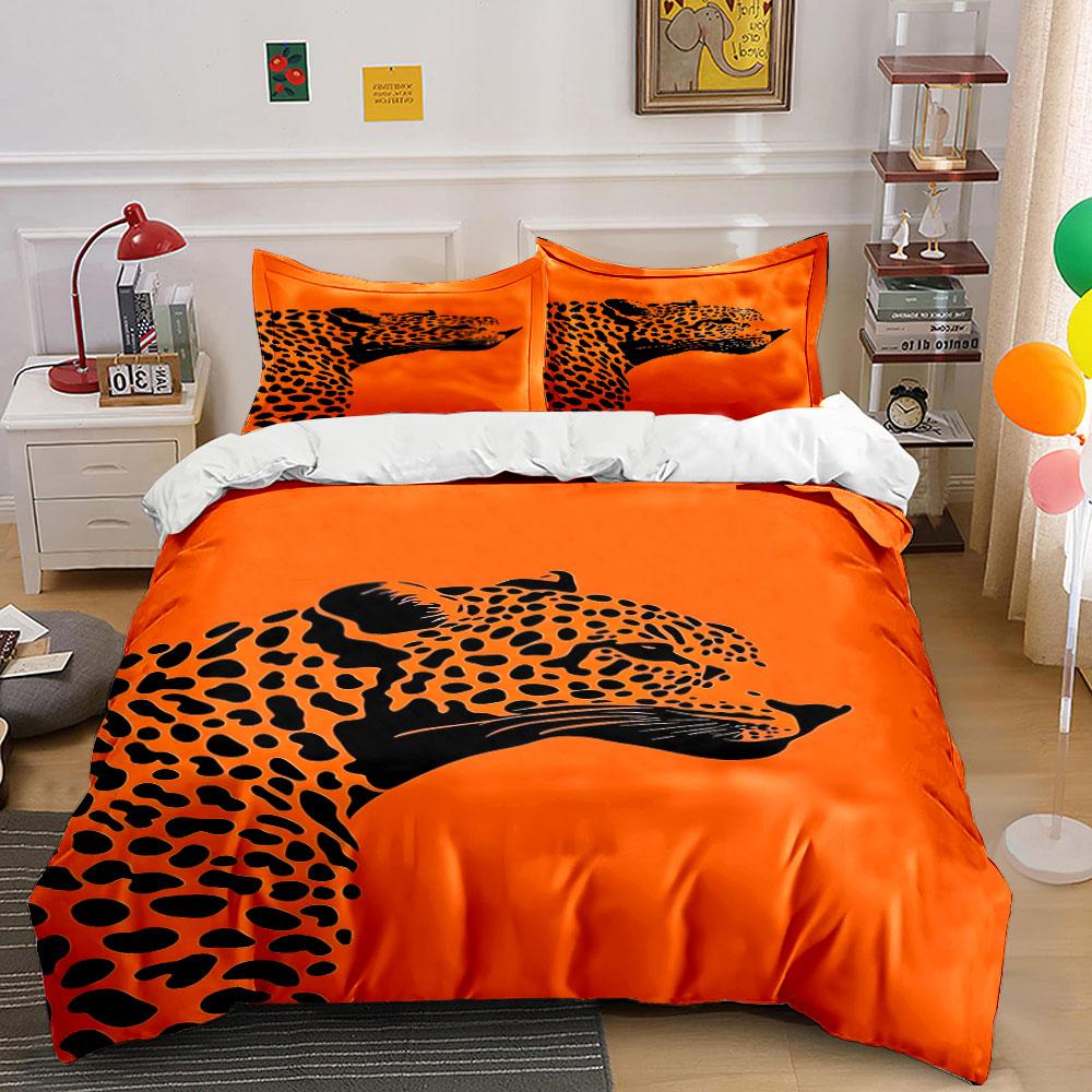 Leopard face and spots. Bedding sets Duvet cover sets Duvet covers Pillowcases(1 * Duvet Cover 2 * Pillowcases, without duvet insert) 135x200cm
Leopard face and spots. Bedding sets Duvet cover sets Duvet covers Pillowcases(1 * Duvet Cover 2 * Pillowcases, without duvet insert) 135x200cm