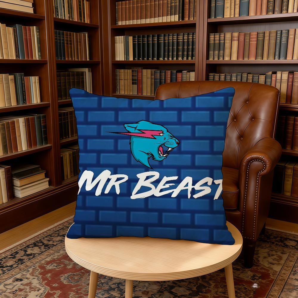 Funny M-Mr B-Beast-ES Logo cushion cover Home Office Birthday Anniversary Gifts Soft Skin Friendly Cushion Cover 30cmx30cm
Funny M-Mr B-Beast-ES Logo cushion cover Home Office Birthday Anniversary Gifts Soft Skin Friendly Cushion Cover 30cmx30cm