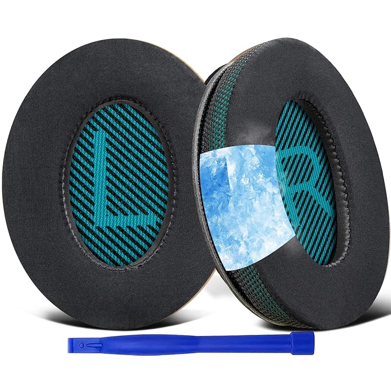 SoloWIT cooling gel pad ear pads Bose QuietComfort 15 QC15 QC25 QC35 QC2 Ae2 Ae2i Ae2w SoundTrue & SoundLink Around Ear wireless headphone for
SoloWIT cooling gel pad ear pads Bose QuietComfort 15 QC15 QC25 QC35 QC2 Ae2 Ae2i Ae2w SoundTrue & SoundLink Around Ear wireless headphone for