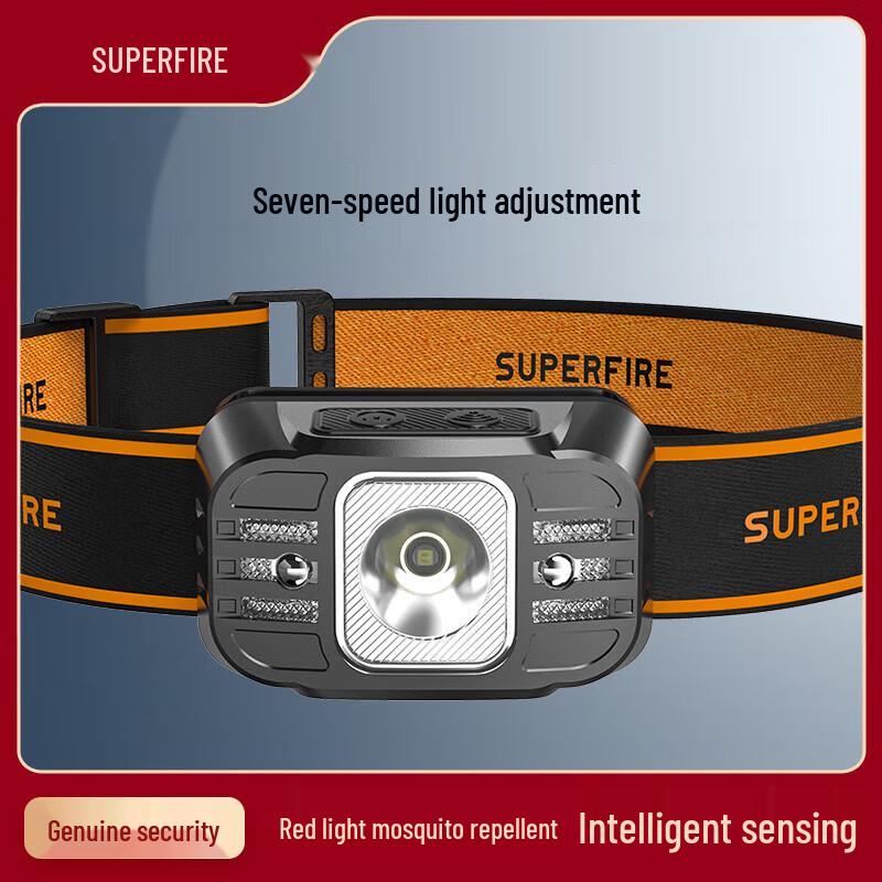 Shenhuo HL75 Wave Sensor Rechargeable LED Headlamp One Size
Shenhuo HL75 Wave Sensor Rechargeable LED Headlamp One Size