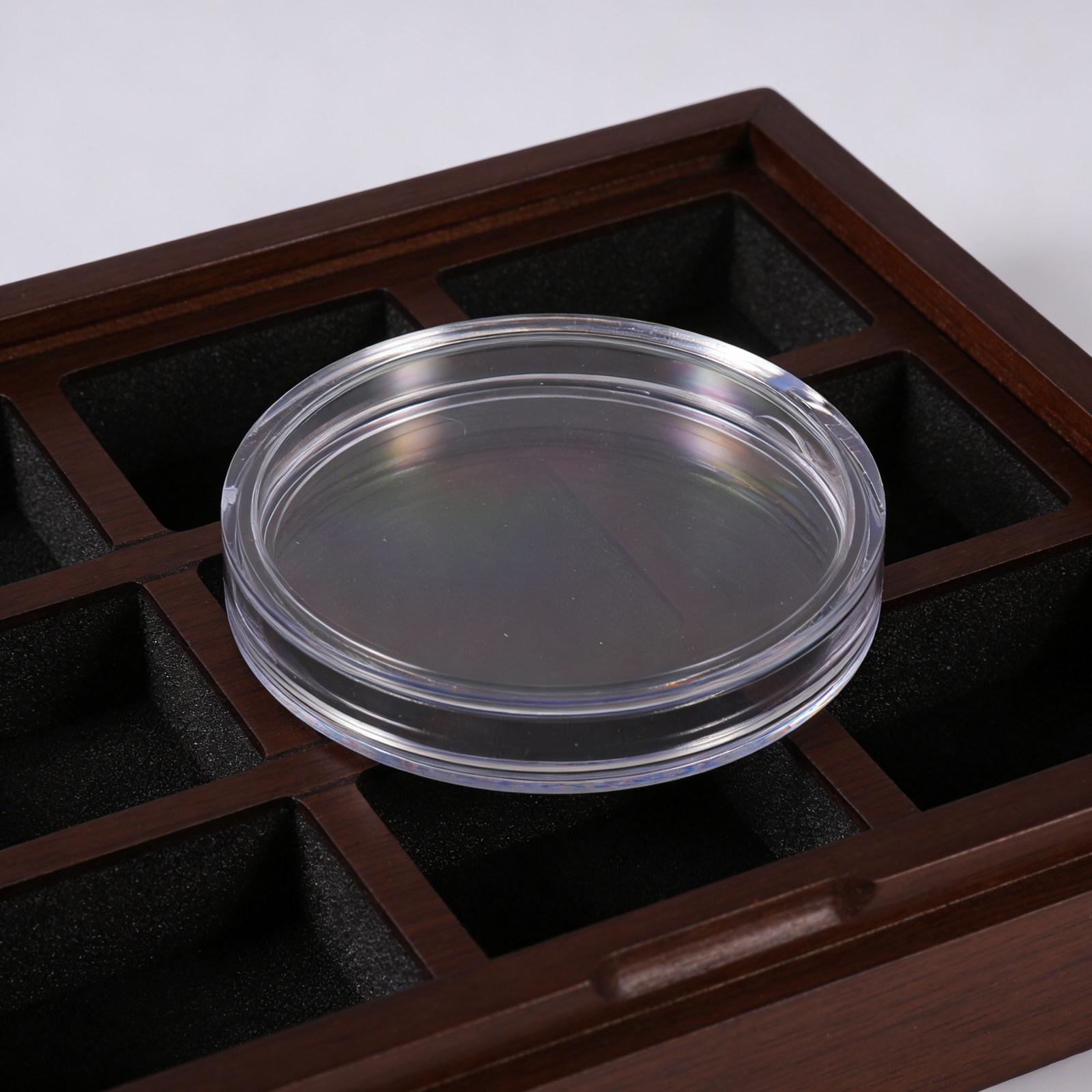 10Pcs Round Transparent Coin Capsules Holder for 60Mm Commemorative Coins Airtight Clear Display Storage Case Coin Collection 6X6X0.5CM
10Pcs Round Transparent Coin Capsules Holder for 60Mm Commemorative Coins Airtight Clear Display Storage Case Coin Collection 6X6X0.5CM