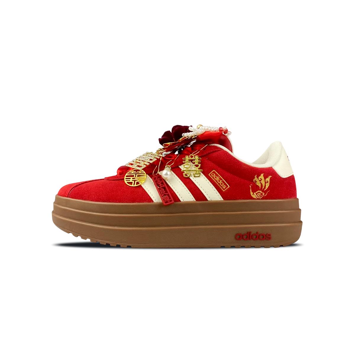 Adidas VL Court Bold Low top Skateboard Shoes Women s Gold Red KJ6852(Team401-) 36
Adidas VL Court Bold Low top Skateboard Shoes Women s Gold Red KJ6852(Team401-) 36
