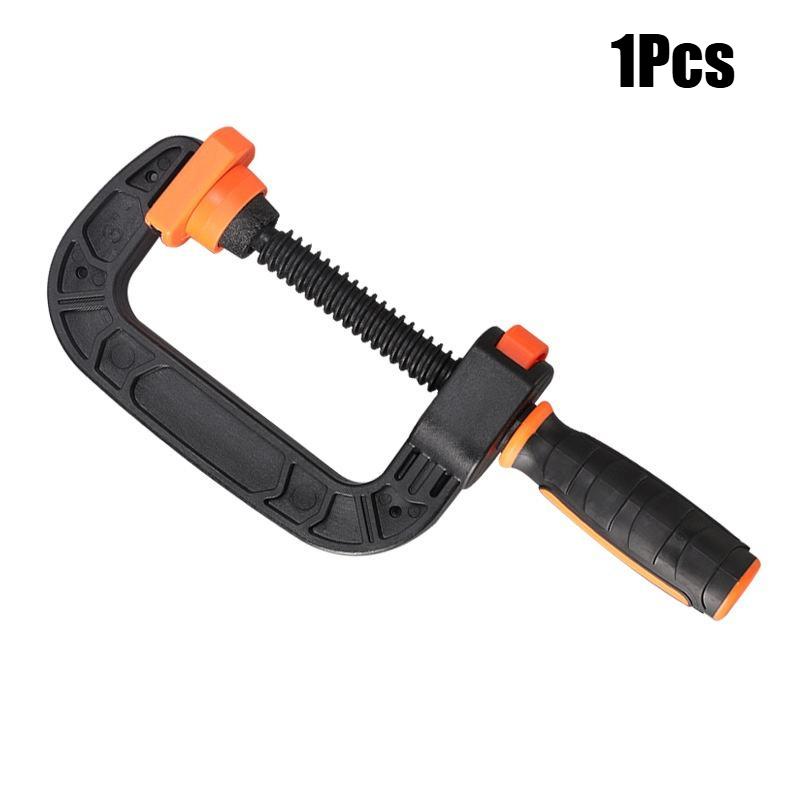 7-inch Heavy-Duty Spring Clamps Strong G Type Plastic Clamp Quick Release 2 Inch Jaw Opening for Woodworking DIY Carpentry Tools 1Pcs
7-inch Heavy-Duty Spring Clamps Strong G Type Plastic Clamp Quick Release 2 Inch Jaw Opening for Woodworking DIY Carpentry Tools 1Pcs