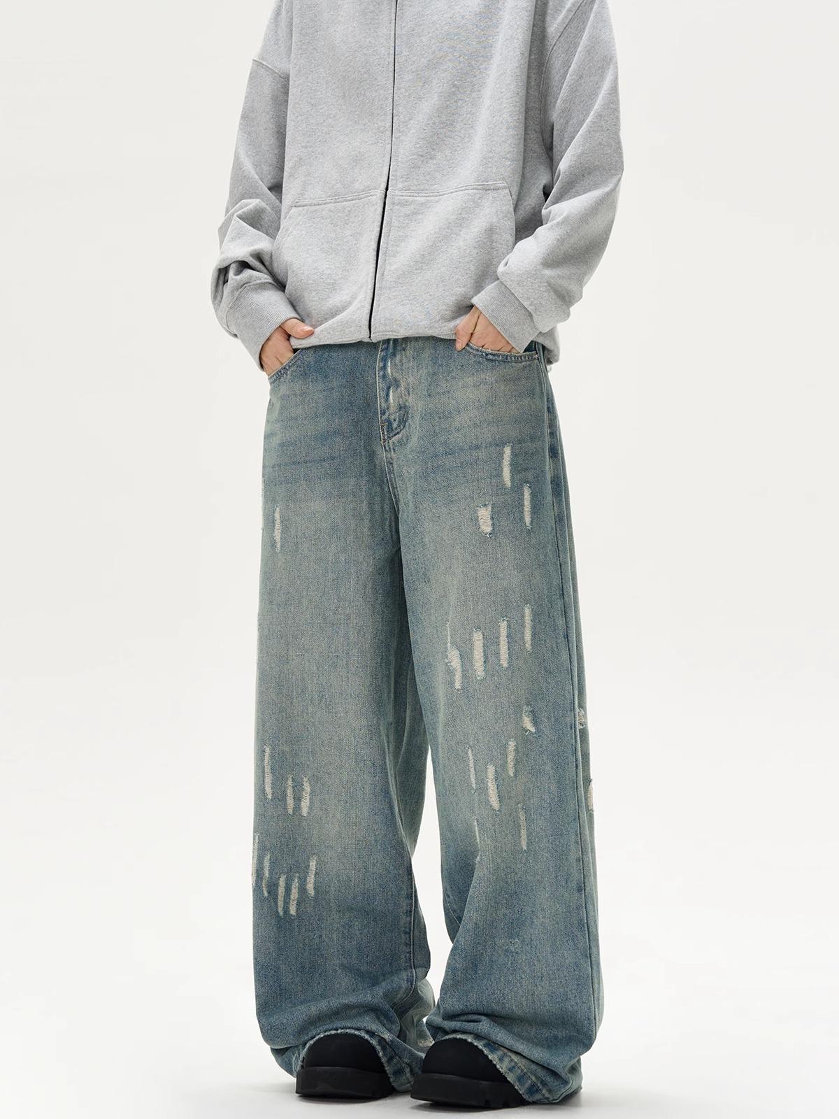 JYL Men s Straight Jeans American Vibe Ripped Spring New Cleanfit Loose Denim Pants S безодня
JYL Men s Straight Jeans American Vibe Ripped Spring New Cleanfit Loose Denim Pants S безодня