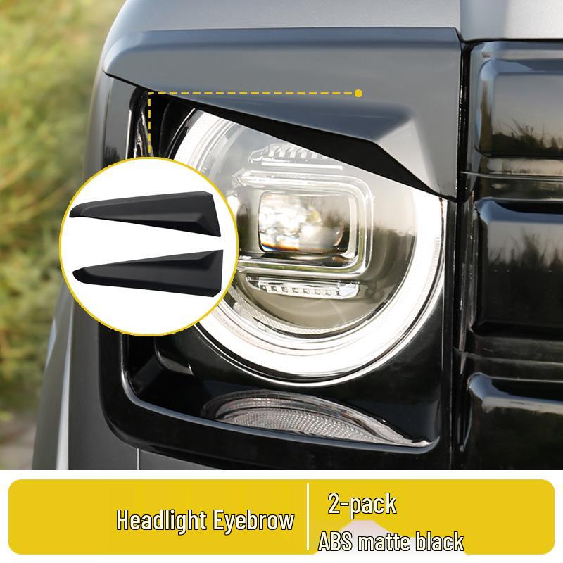 Second Gen Haval H9 Headlight Eyebrow & Cover Decorative Frame Stickers
Second Gen Haval H9 Headlight Eyebrow & Cover Decorative Frame Stickers