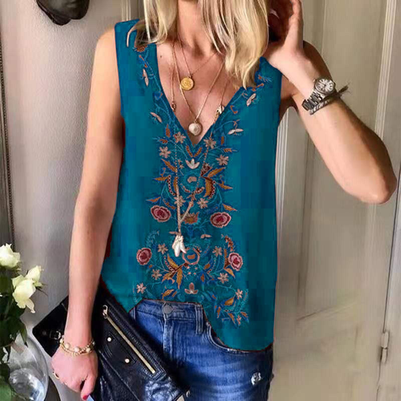 Жіноча повсякденна шифонова сорочка з V-подібним вирізом у етнічному стилі та нижня сорочка XXL синій
Жіноча повсякденна шифонова сорочка з V-подібним вирізом у етнічному стилі та нижня сорочка XXL синій