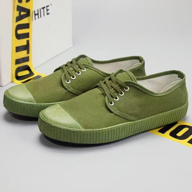 Non-slip Breathable Canvas Work Shoes - Yellow Rubber Low-top 37
Non-slip Breathable Canvas Work Shoes - Yellow Rubber Low-top 37