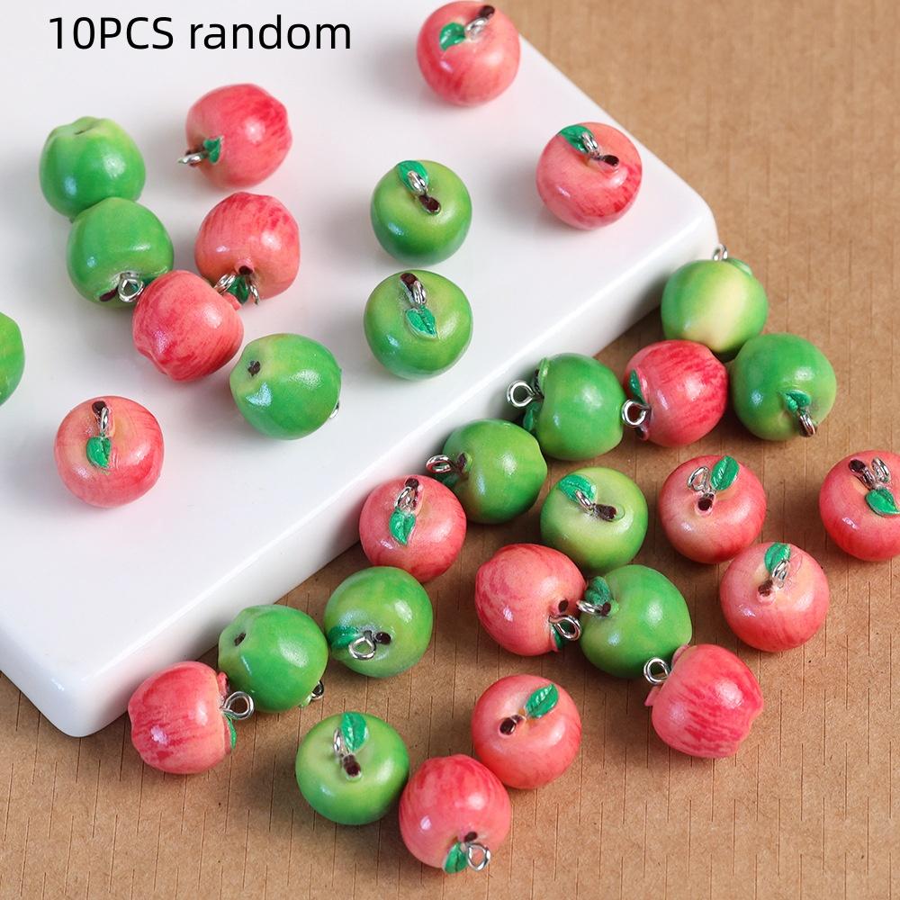 10/30PCS Resin Cute Mini Simulation Blue and Red Apple Pendant Handmade DIY Bracelet Necklace Material Accessories
10/30PCS Resin Cute Mini Simulation Blue and Red Apple Pendant Handmade DIY Bracelet Necklace Material Accessories