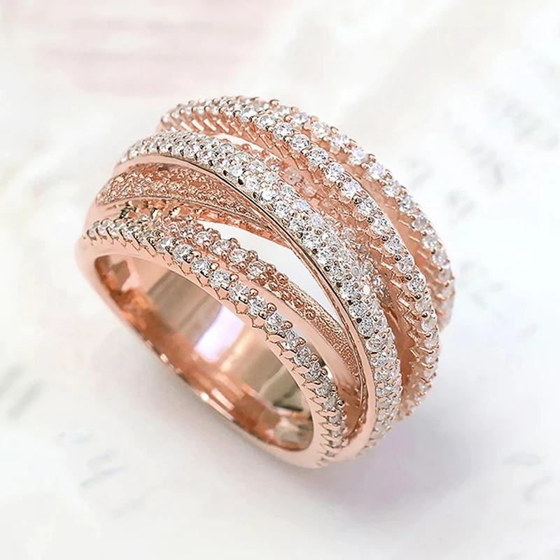 CAOSHI Luxury Trendy Multi Cross Design Cubic Zirconia Rings for Women Wedding Band Accessories Modern Fashion Design Zircon 6
CAOSHI Luxury Trendy Multi Cross Design Cubic Zirconia Rings for Women Wedding Band Accessories Modern Fashion Design Zircon 6