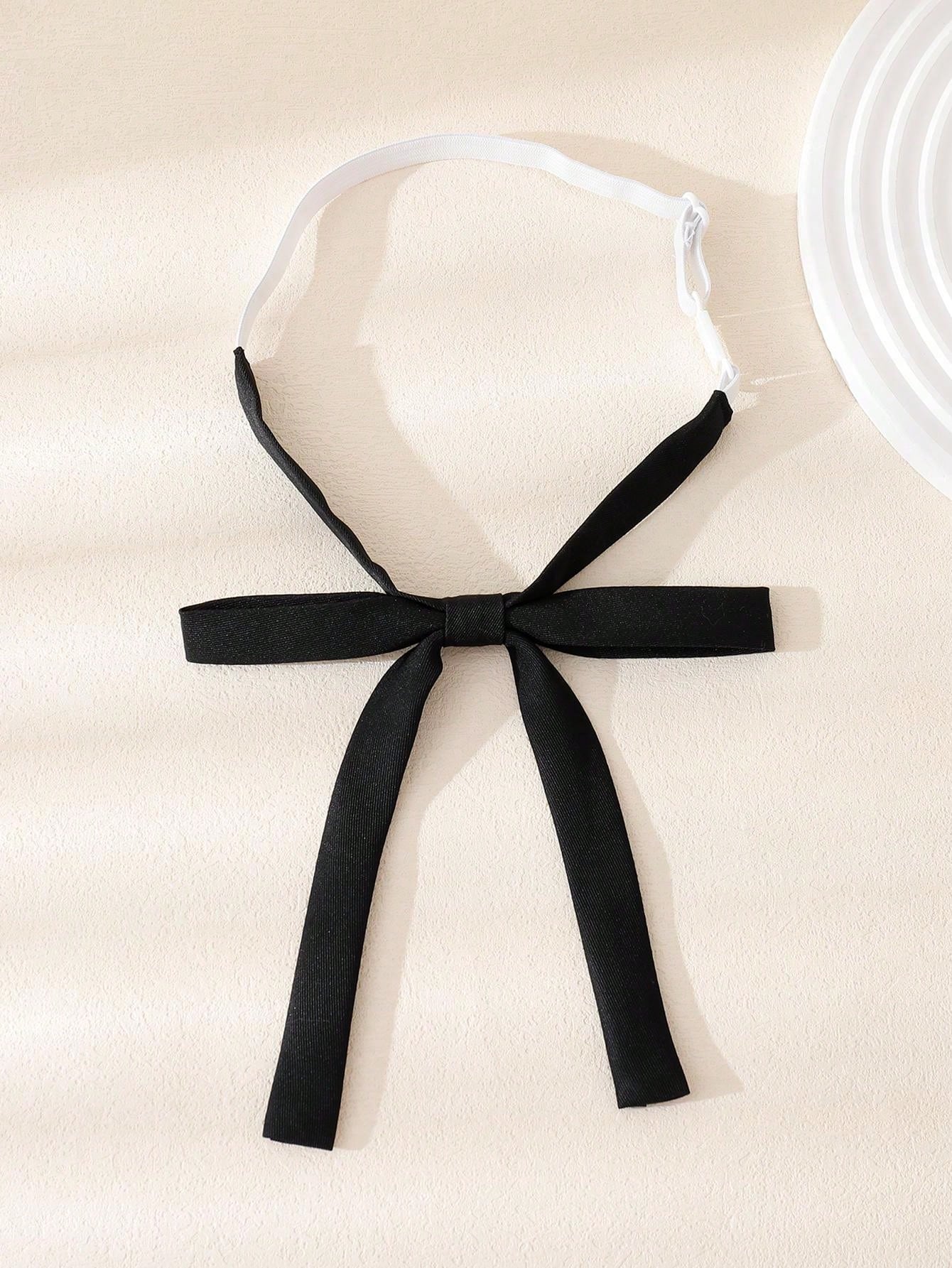 Fashion Bow Tie for Women Japanese Jk Style Girls School Uniform Bow Tie for Girls Korean Cosplay Neckties чорний
Fashion Bow Tie for Women Japanese Jk Style Girls School Uniform Bow Tie for Girls Korean Cosplay Neckties чорний