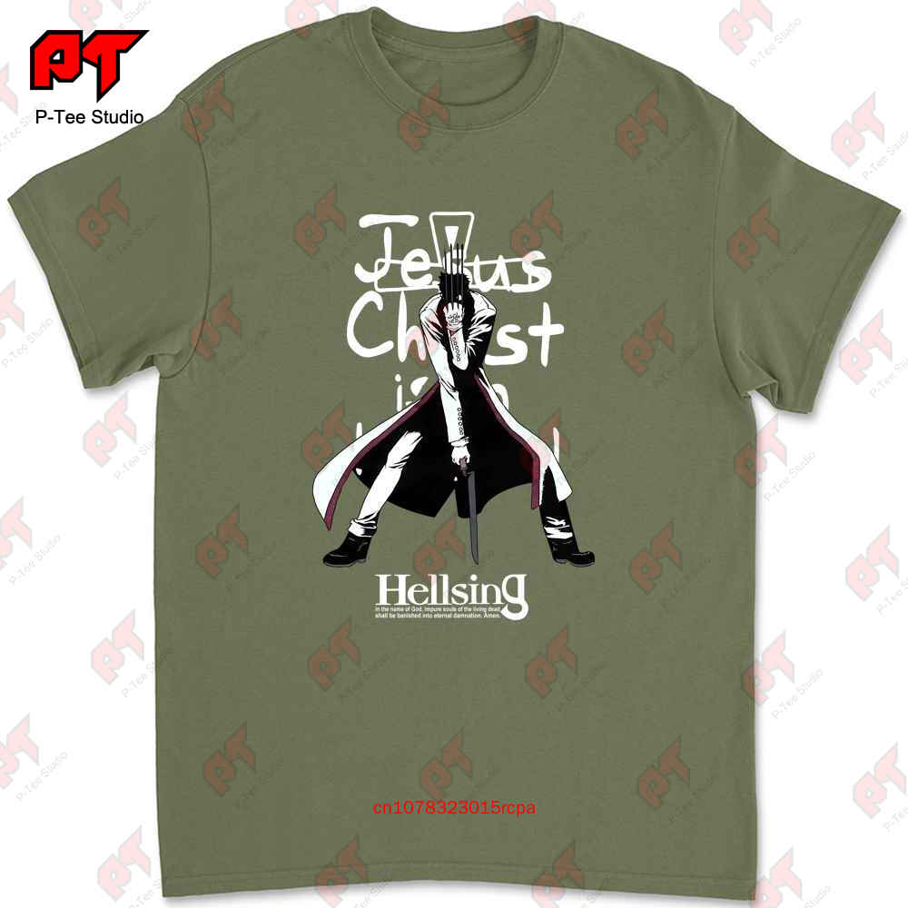 Hellsing Mens T Shirt Anderson Jesus Christ Posed Image P5AD 4XL
Hellsing Mens T Shirt Anderson Jesus Christ Posed Image P5AD 4XL