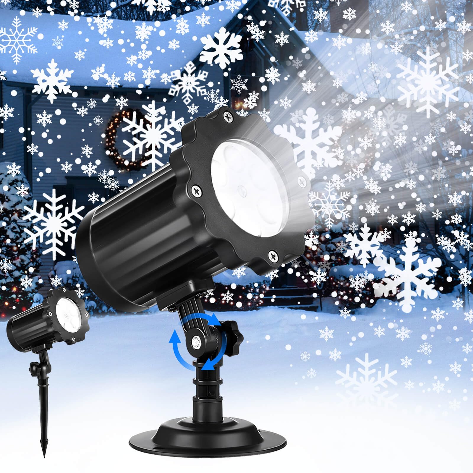 Christmas Projector Lights Outdoor,Waterproof & Adjustable LED Lights Indoor for Christmas,Birthday Party and Garden Decoration UK Plug чорний
Christmas Projector Lights Outdoor,Waterproof & Adjustable LED Lights Indoor for Christmas,Birthday Party and Garden Decoration UK Plug чорний