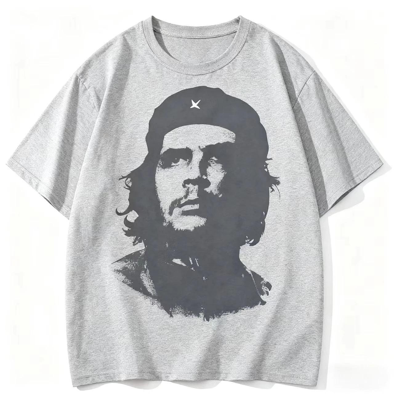 Che Guevara Classic Icon Portrait Retro Graphic T-Shirt Revolutionary Vintage White Unisex Oversized Casual Streetwear T-shirt L
Che Guevara Classic Icon Portrait Retro Graphic T-Shirt Revolutionary Vintage White Unisex Oversized Casual Streetwear T-shirt L