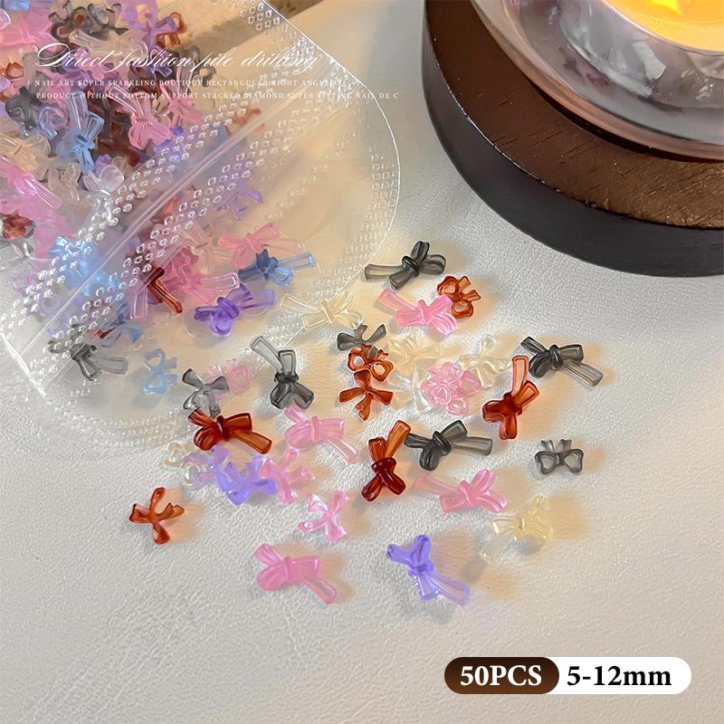 50 Pcs Mix Colorful Cute Bow Ribbon Resin Nail Art Decorations 3D Butterfly Nail Charm Jewelry Diy Accessories Manicure різнокольоровий
50 Pcs Mix Colorful Cute Bow Ribbon Resin Nail Art Decorations 3D Butterfly Nail Charm Jewelry Diy Accessories Manicure різнокольоровий