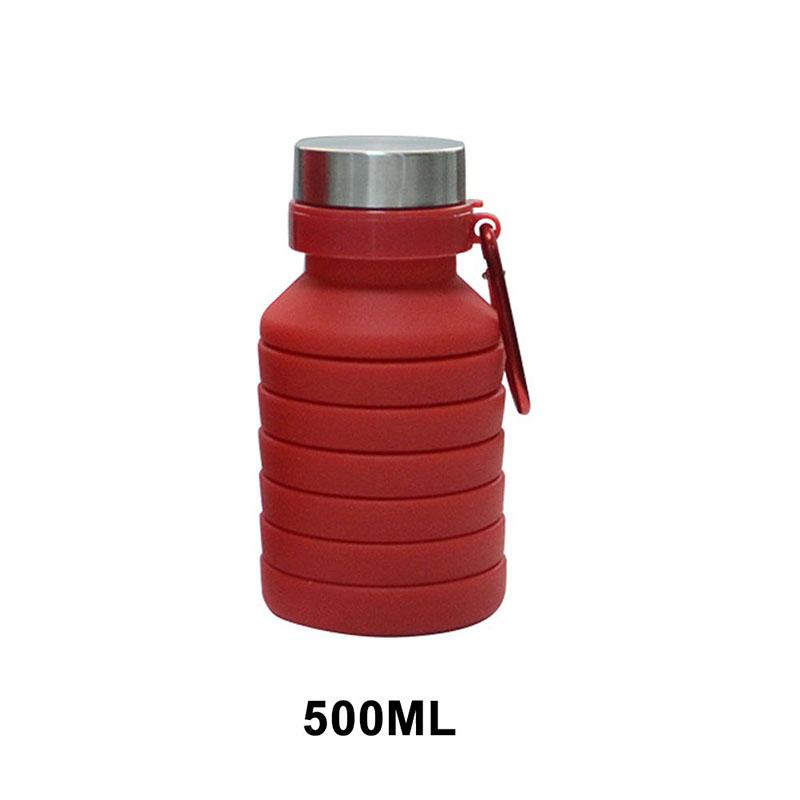 Food Grade Silicone Foldable Water Cup Outdoor Sports Travel Running Fitness Portable Water BottleCup with Mountaineering Buckle
Food Grade Silicone Foldable Water Cup Outdoor Sports Travel Running Fitness Portable Water BottleCup with Mountaineering Buckle