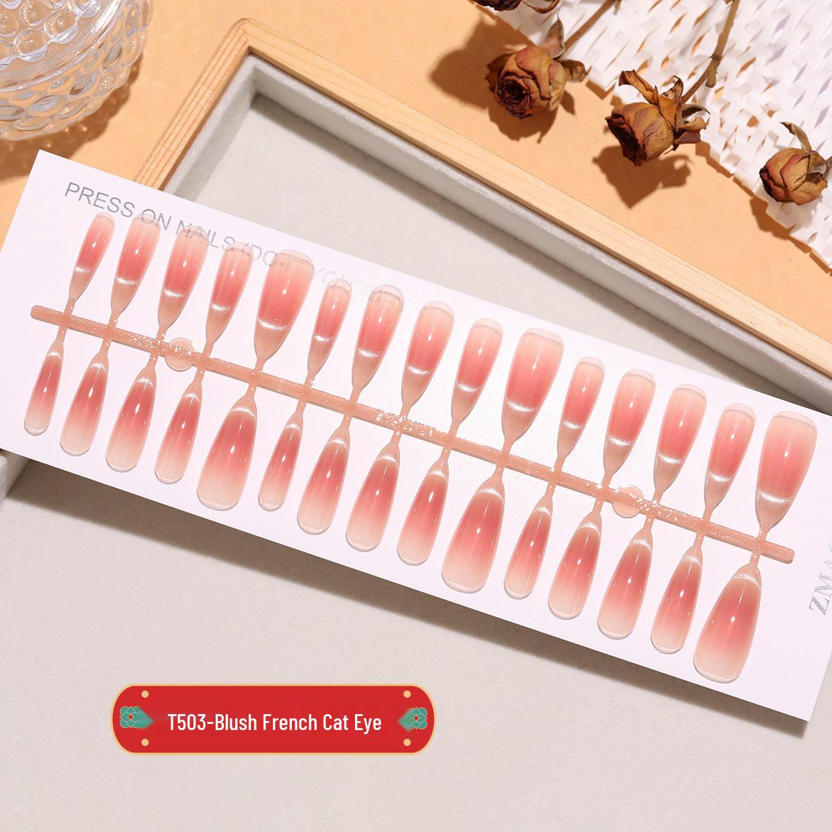 T503# Румяна Французский Кошачий Глаз Миндаль Градиент Ногти – 30 Готовых К Носке Наклейки для Ногтей
T503# Румяна Французский Кошачий Глаз Миндаль Градиент Ногти – 30 Готовых К Носке Наклейки для Ногтей
