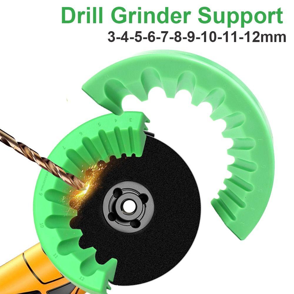 10in1 ABS Drill Grinder Support Convenient Grinding Attachment for 100 Angle Grinder зелений
10in1 ABS Drill Grinder Support Convenient Grinding Attachment for 100 Angle Grinder зелений