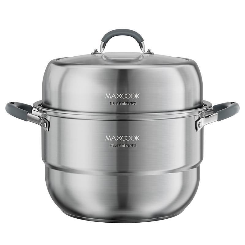 MAXCOOK 316L Stainless Steel Steamer Pot
MAXCOOK 316L Stainless Steel Steamer Pot