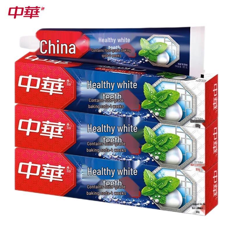 Zhonghua Healthy White Baking Soda Mint Toothpaste
Zhonghua Healthy White Baking Soda Mint Toothpaste