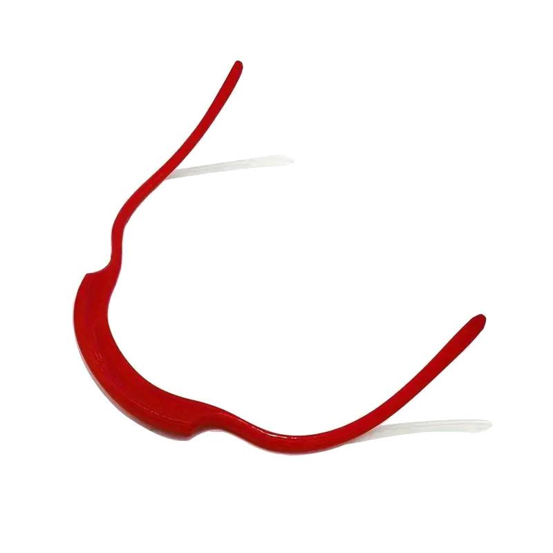 Шаблон для гоління лінії шиї Формувач бороди Направляюча для лінії шиї Тример для догляду за чоловічою борідкою та вусами Стрижка волосся Інструмент для гоління червоний
Шаблон для гоління лінії шиї Формувач бороди Направляюча для лінії шиї Тример для догляду за чоловічою борідкою та вусами Стрижка волосся Інструмент для гоління червоний