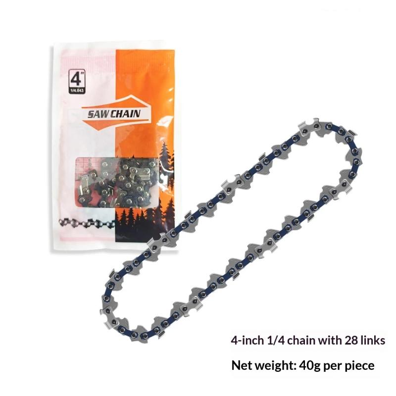 1Pcs 4/6/8Inch Electric Saw Mini Chainsaw Logging Saw Blade Pruning Chain Saw Chain Accessories 1/4 Chainsaw Chain Guide
1Pcs 4/6/8Inch Electric Saw Mini Chainsaw Logging Saw Blade Pruning Chain Saw Chain Accessories 1/4 Chainsaw Chain Guide