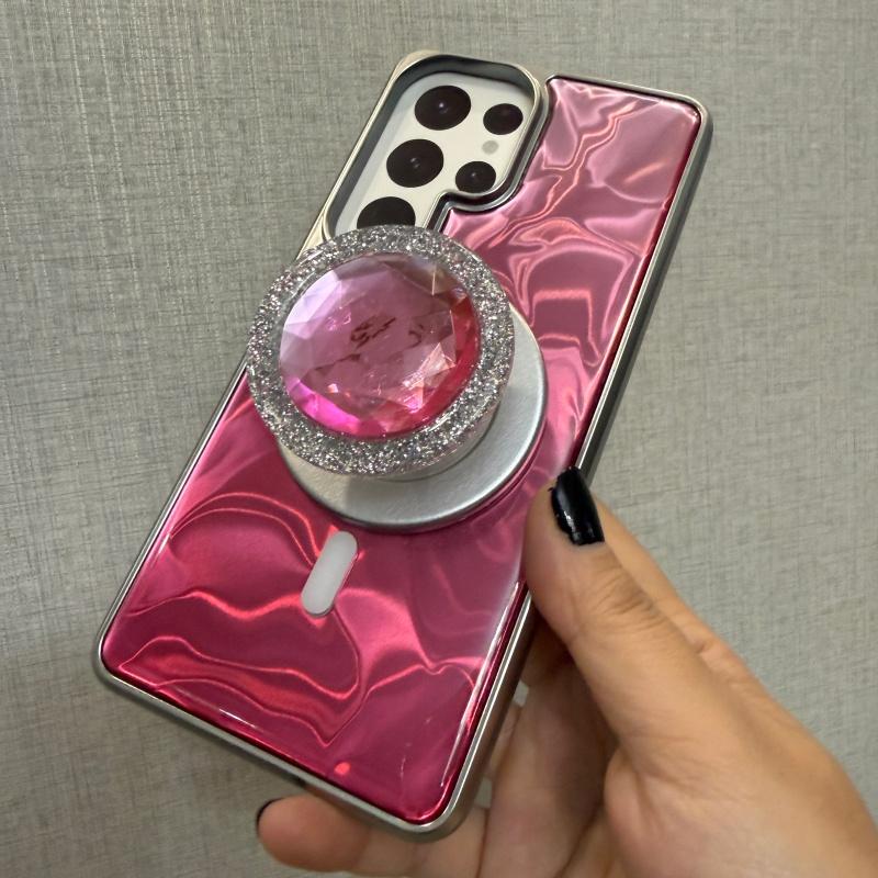 Advanced Illusion Color Gradient Water Ripple Pink With Holder Magnetic Phone Cover Case For Samsung Galaxy S26 Plus Ultra Galaxy S26 Ultra
Advanced Illusion Color Gradient Water Ripple Pink With Holder Magnetic Phone Cover Case For Samsung Galaxy S26 Plus Ultra Galaxy S26 Ultra
