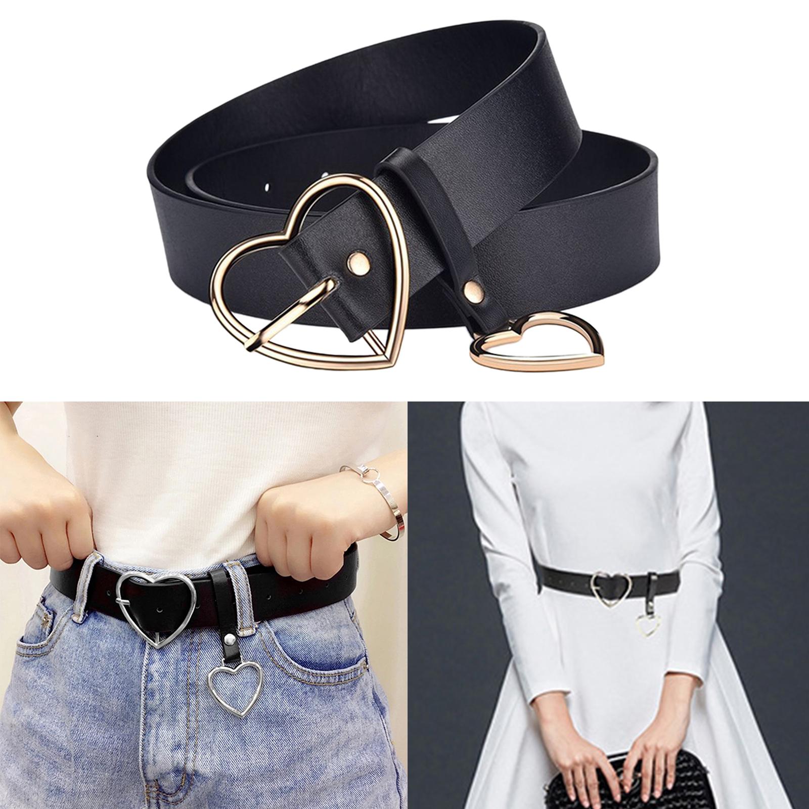 Women Ladies Metal Heart Buckle Belt Leather Jeans Dress Waist Band Belts золотий
Women Ladies Metal Heart Buckle Belt Leather Jeans Dress Waist Band Belts золотий