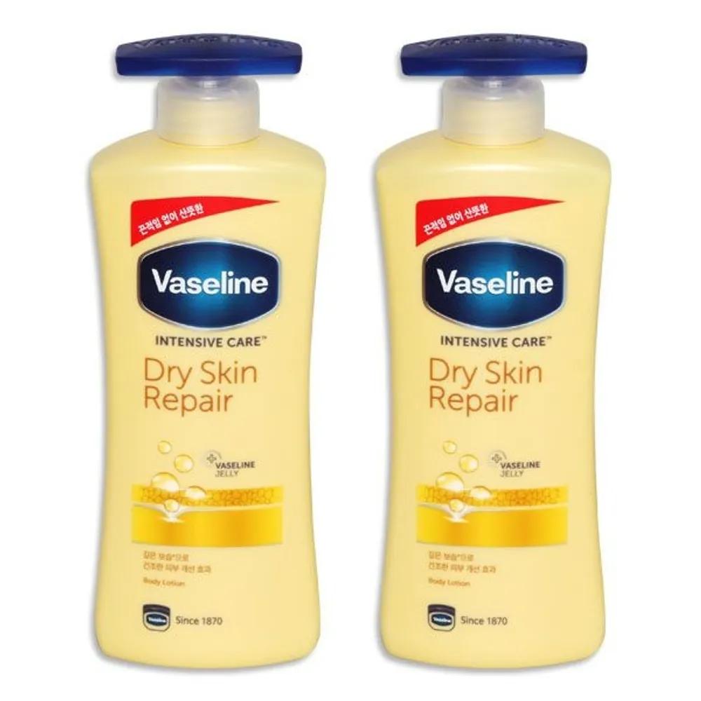 Vaseline Dry Skin Repair Lotion 600ml x 2
Vaseline Dry Skin Repair Lotion 600ml x 2