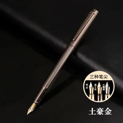 High-end Business Metal Pen Signature Student Calligraphy Office Learning Supplies Writing Stationery Gift black
High-end Business Metal Pen Signature Student Calligraphy Office Learning Supplies Writing Stationery Gift black